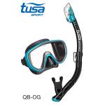 TUSA SPORT UC1625 Mask and Snorkel Set Adult - Hot Pink