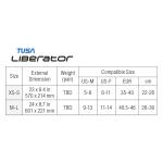 Liberator Fins M-L BLK