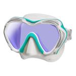 TUSA M1007S Paragon S Mask - Black / Fishtail Blue