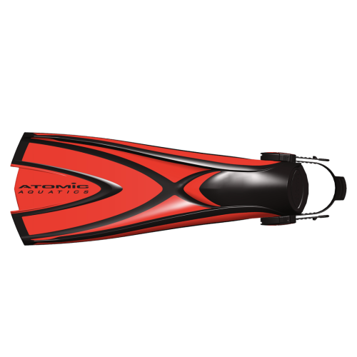 Open Heel Fin, Large, Red