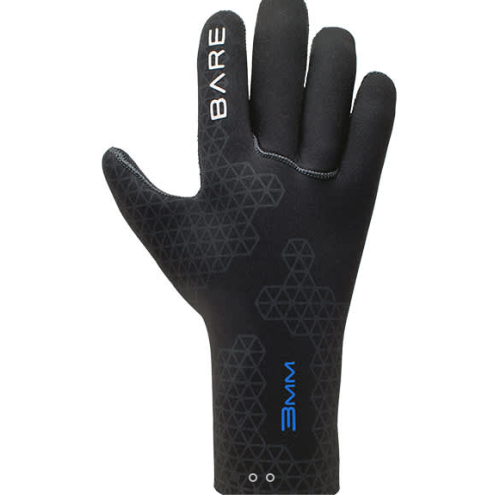 3mm S-Flex Glove, Black - XS