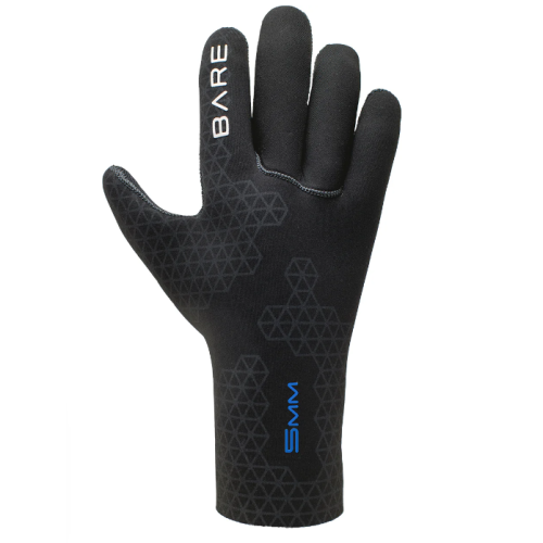 5mm S-Flex Glove, Black - XS