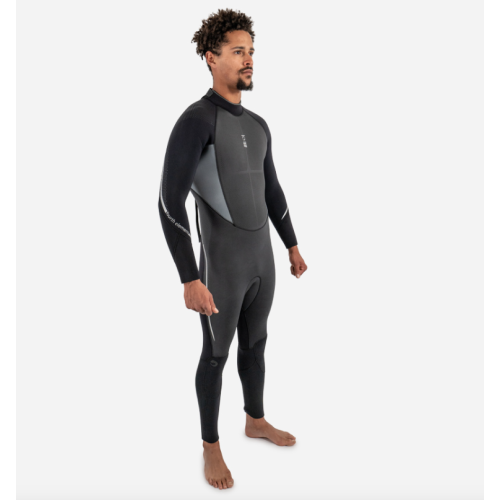 XENOS MENS 7MM BLK/GREY MEDIUM