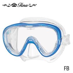 Tusa Tina Mask Clear/Blue