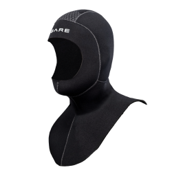 5mm S-Flex Hood, Black - XS