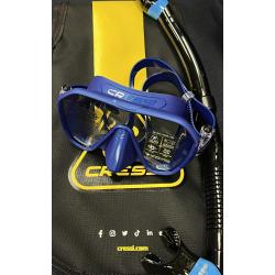 Cressi Z2 Blue Metal + Supernova Snorkel