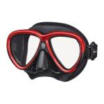 Intega Black Silicone/Metallic Dark Red
