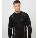 MENS ARCTIC TOP BLACK M