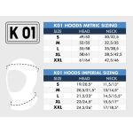 K01 Classic 5mm hood XL