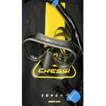 Cressi Z2 Gunmetal + Supernova Snorkel
