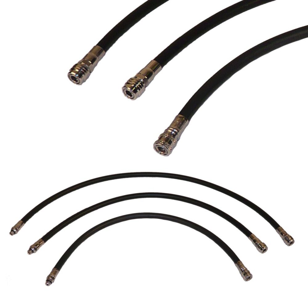 24" (61 cm) LP inflator hose 24" (61 cm) LP inflator hose