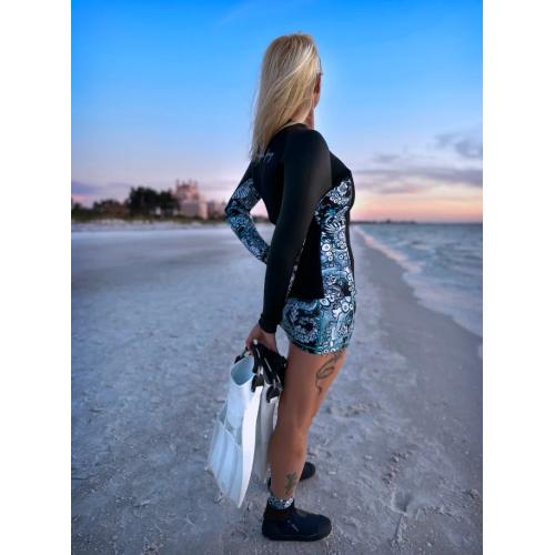 Blue Octo Neoprene Scuba Jacket BLocto Jacket XL