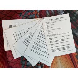 Mermaid Instructor Cue Cards (5)