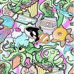 Spacefish Army Dive Socks