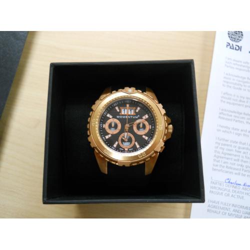Momentum Deep 6 Chrono, Rose Gold