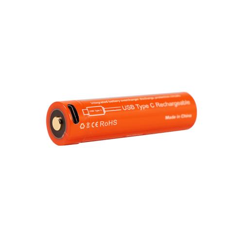 18650 USB-C Battery 3400mAh