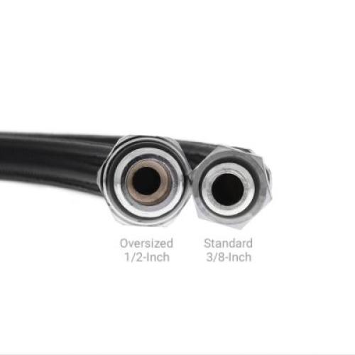 Regulator Rubber: 42" long - 1/2" male end