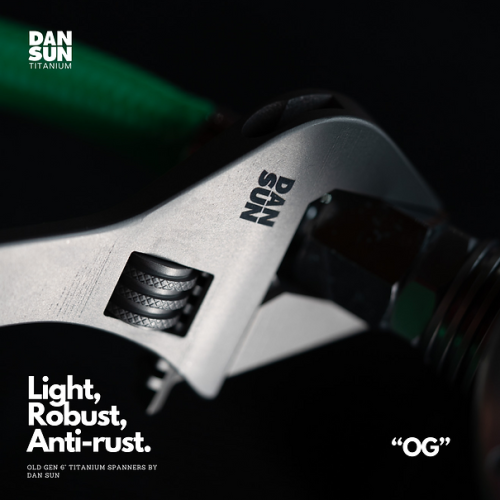 Old Gen 6" Titanium Adjustable Spanner