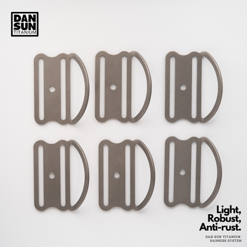 Triglider with D-Ring (6pcs) - Sidemount Harness System