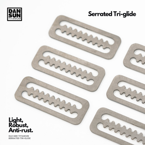 OLD GEN Serrated Tri-glide 2pc