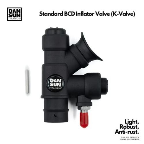 Standard BCD Inflator Valve (K-Valve; Stainless Steel)