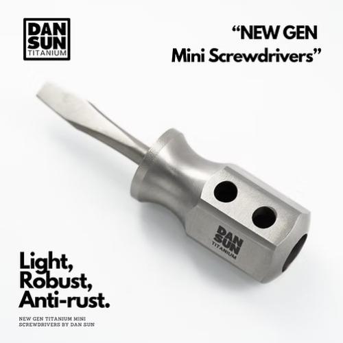 Titanium Screwdrivers Flathead/Slotted