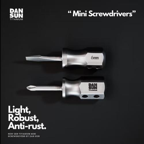 Titanium Screwdrivers Flathead/Slotted