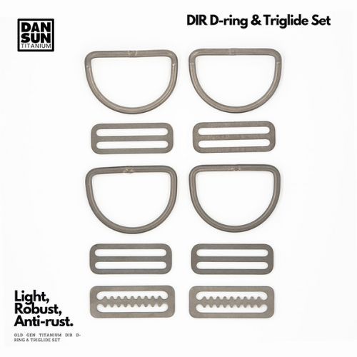 DIR D-ring & Tri-glide Set (10pc)