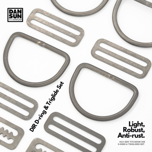 DIR D-ring & Tri-glide Set (10pc)