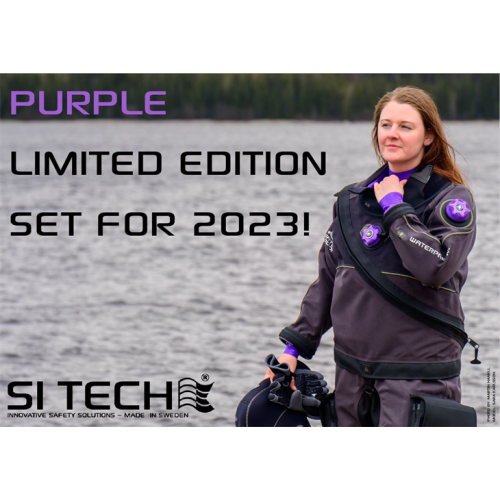 SI TECH Silicone purple Neck/Wrist/Valves Seals 