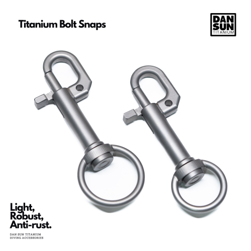 Titanium Bolt Snap (Small / Large)