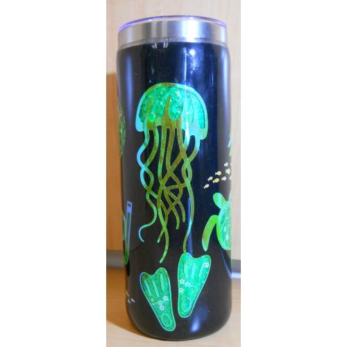 LESS MONDAY more Scuba  Tumbler