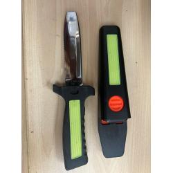 Divers Knife K-03 ylw (flat tip)
