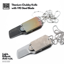 Titanium Chubby Knife