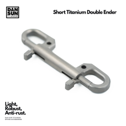 Short Titanium Double-Ender - Laser Engraved