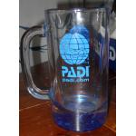 PADI beer mug