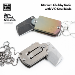 Titanium Chubby Knife