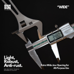 "WIDE" Titanium Adjustable Spanner