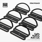 Triglider with D-Ring (6pcs) - Sidemount Harness System