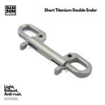 Short Titanium Double-Ender - Laser Engraved