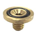 CO2 valve insert brass washer