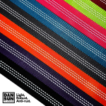Titanium Tank Band (1pc; 8mm screw; reflective nylon)
