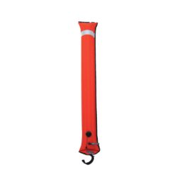 Big Diver's Alert Marker, 4.5' (1.4 m) long, closed circuit, orange DSMB