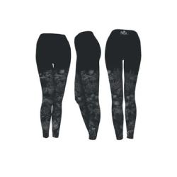 Clothing, Black Coral Leggings - XS