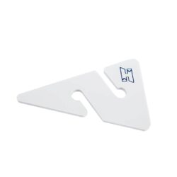 Line Arrows, white w/ blue H logo