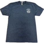 NSC Born To Dive Cotton T-Shirt, 2X, Dark Blue, Short Sleeve
