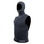 2mm Hooded Vest Side Zip 2XL