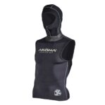 Hooded vest, vented, Sm