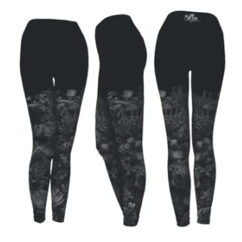 Black Coral Performance Leggings