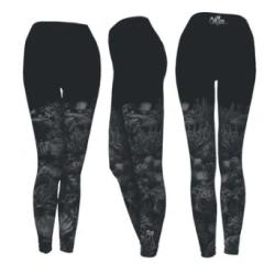Black Coral Performance Leggings